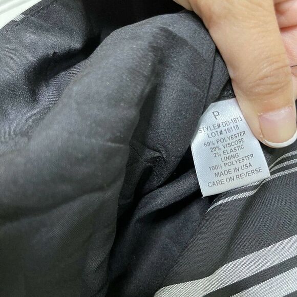 Intermix tonya black stripe off the shoulder long sleeve top size XS - Picture 7 of 9